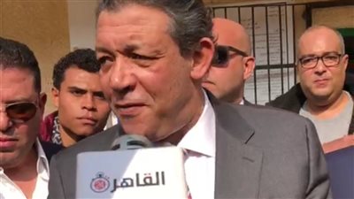 المرشح حازم عمر: أحمل التقدير لكافة المرشحين.. والجميع يتنافس على حب الخير لمصر