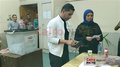 هاني حتحوت يدلي بصوته في انتخابات الرئاسة 2024