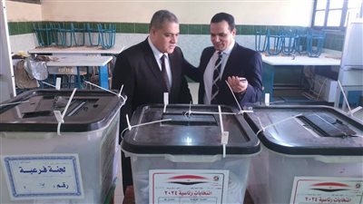 رئيسا محكمة ونيابات جنوب الزقازيق يُدليان بصوتيهما في الانتخابات الرئاسية بالشرقية | صور