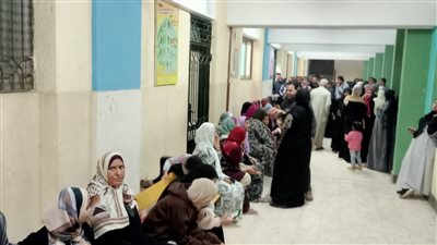 قبل غلق اللجان.. احتشاد السيدات بالقليوبية للمشاركة في الانتخابات الرئاسية | صور 