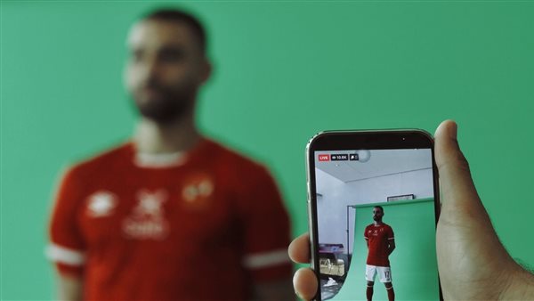 جلسة تصوير لاعبي