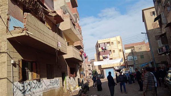 إصابة سيدة سقطت بها