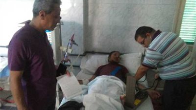 فحص 40 حالة مشتبه بإصابتها بفيروس كورونا بمستشفى فرشوط المركزي بقنا خلال يومين