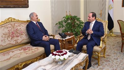 غدا.. المشير حفتر يلتقي اللجنة الوطنية المصرية المعنية بالملف الليبي بالقاهرة