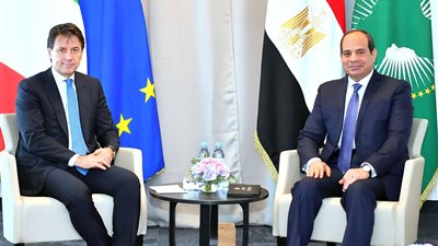 السيسي يبحث هاتفيا مع رئيس وزراء إيطاليا تطورات الملف الليبي بعد “إعلان القاهرة”