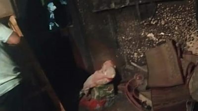 السيطرة على حريق هائل داخل شقة سكنية بالمحلة (صور)