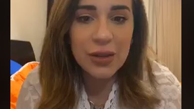 أسما شريف منير عن مشكلة الرسمة: “قاعدة لا بيا ولا عليا وفجأة لبست في موضوع” (صور وفيديو)