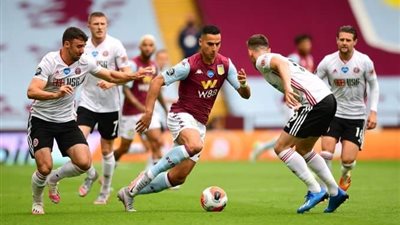 ملخص مباراة أستون فيلا وشيفيلد يونايتد في الدوري الإنجليزي