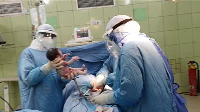 إنقاذ الفجر.. قصة عملية في المطرية التعليمي لإنقاذ جنين لأم مصابة بفيروس كورونا