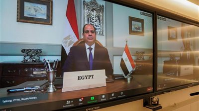 شاهد.. مباحثات اجتماع الاتحاد الإفريقي حول سد النهضة بمشاركة السيسي (صور)