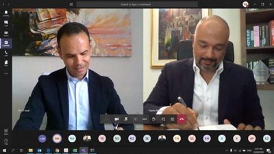 اتصالات مصر تتفق علي تطوير البنية التحتية للتكنولوجيا في “كايرو بيزنس بارك”