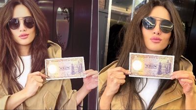 زينة تنشر صورًا لعدد من العملات المصرية النادرة
