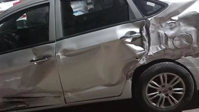 نجاة فنانة شهيرة من حادث سير مروع