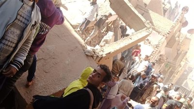 أسفر عن مصرع شخص.. تفاصيل جديدة في حادث انهيار منزل ببني سويف 