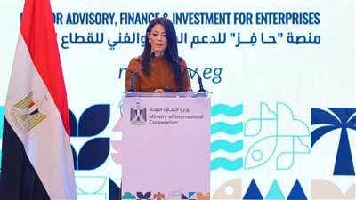 وزيرة التعاون الدولي: منصة حافز تتيح 75 خدمة مالية وغير مالية 