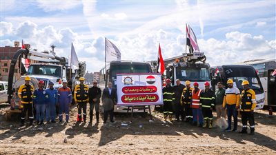 ميناء دمياط يشارك المحافظة استعداداتها لمواجهة أزمات وكوارث الأمطار