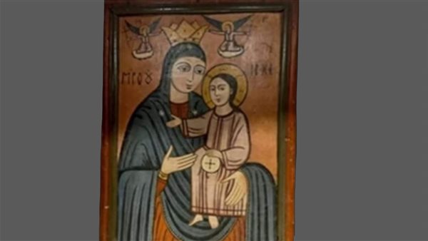 أيقونة تمثل السيدة