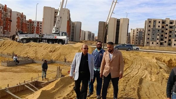 مسئولو جهاز مدينة