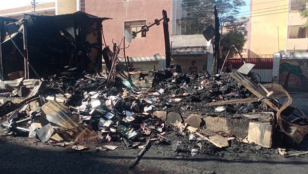 السيطرة على حريق