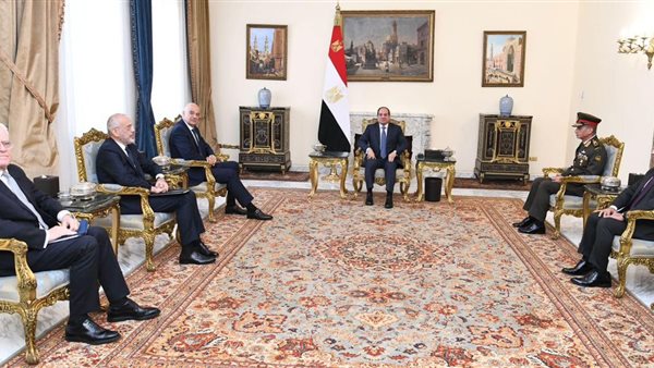 لقاء الرئيس السيسي