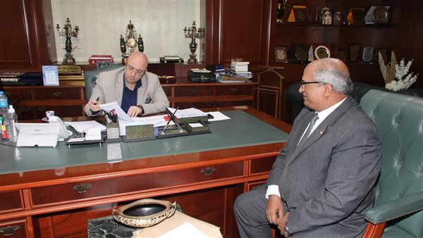 محافظ بني سويف ووكيل