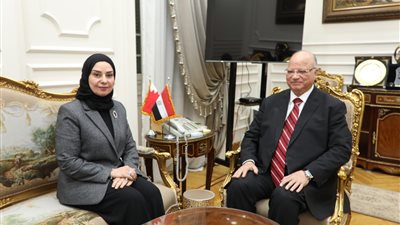 محافظ القاهرة يبحث مع سفيرة البحرين سبل تفعيل اتفاق الصداقة والتعاون المشترك 