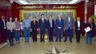 محافظ الأقصر يستقبل وفدا صينيا لتعزيز للعلاقات بين البلدين 