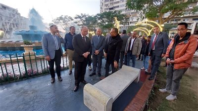بعد أنباء إزالتهما.. محافظ القاهرة يفتتح أعمال تطوير حديقتي غرناطة وميدان روكسي 
