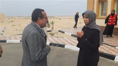 محافظ شمال سيناء يلتقي وزيرة التعاون الدولي القطرية في العريش