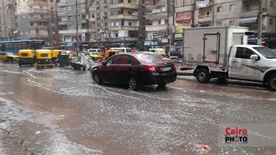 أمطار غزيرة ورياح وغيوم.. أجواء شتوية تضرب الإسكندرية بالتزامن مع بداية الفيضة الصغرى 