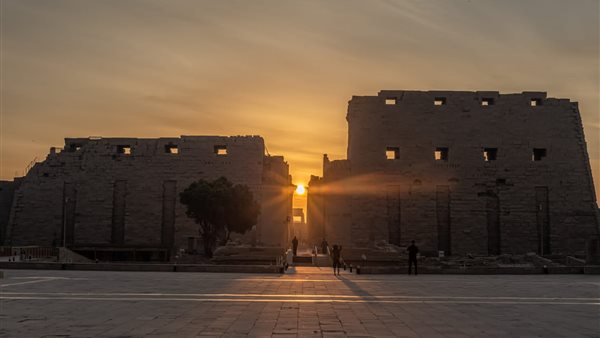 معابد الكرنك - ارشيفية