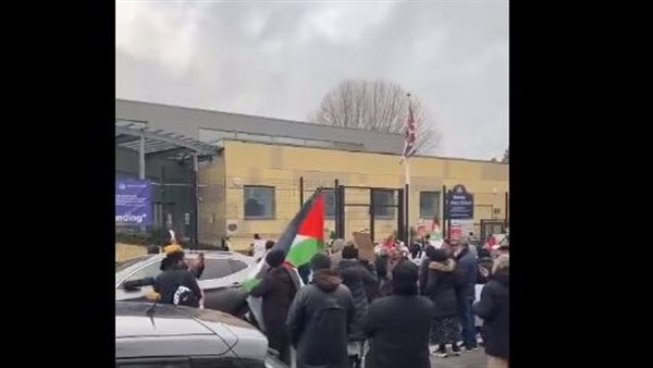 جانب من المظاهرات