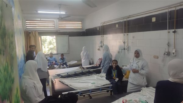 التلاميذ داخل المستشفى