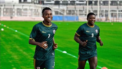 الزمالك يعلن موعد وصول إبراهيما نداي وسامسون للانتظام في تدريبات الفريق