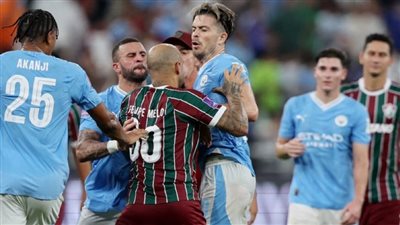 فيليبي ميلو يكشف سر مشادته مع ثنائي مانشستر سيتي بعد نهاية نهائي مونديال الأندية