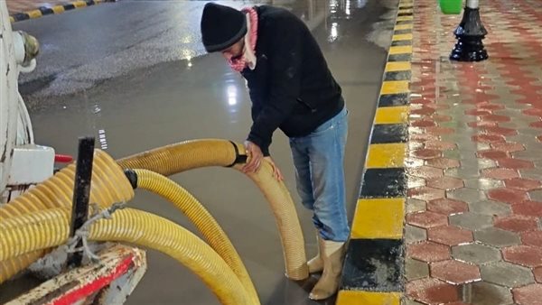 كسح مياه الأمطار