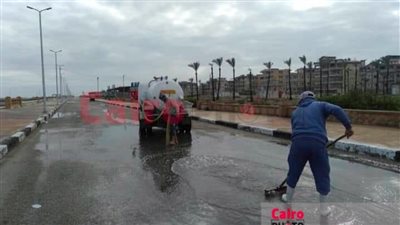 هطول أمطار على الغربية وكفر الشيخ بالتزامن مع نوة الفيضة الصغرى | بث مباشر