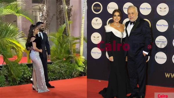 أشرف زكي وروجينا