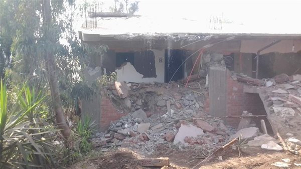 عمليات إزالة في المنوفية