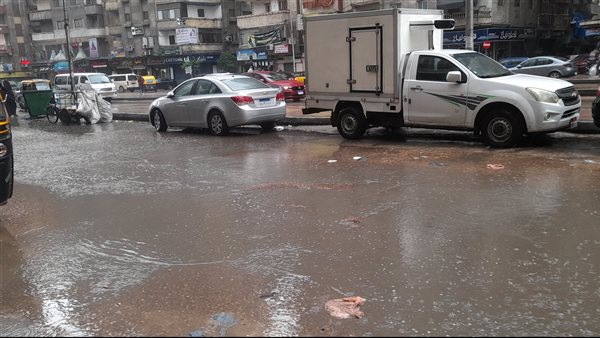 غرق شوارع الإسكندرية