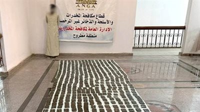  الكيف في شكاير.. إحباط محاولة تهريب مخدرات بـ 4 مليون جنيه بمطروح