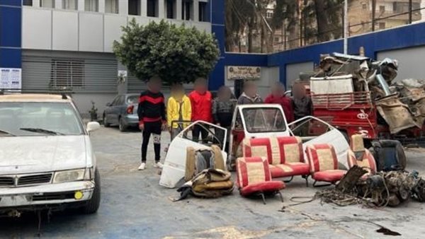 المتهمون والمضبوطات