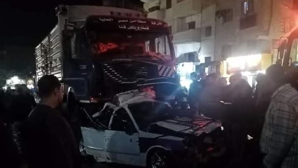 حادث التريلا بقنا