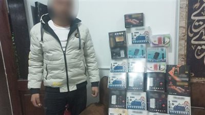 23 رسيفر لفك القنوات المشفرة.. والداخلية تضبط صاحب المكان متلبسا