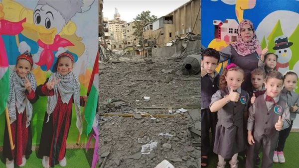 مديرة روضة بغزة 