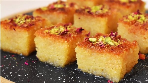 طريقة عمل البسبوسة