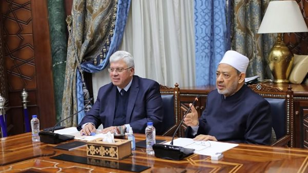 شيخ الأزهر ووزير