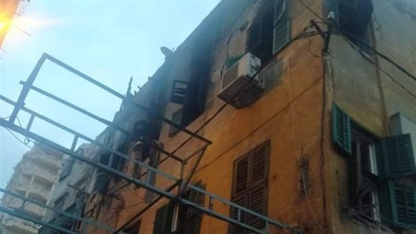 موقع حريق شقة في