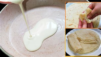 في دقائق.. طريقة عمل عيش الشاورما في الخلاط والعيش الشامي