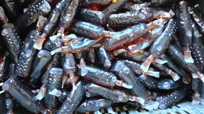 ضبط 2 طن مكرونة مجهولة المصدر و500 عبوة لوليتا بالغربية 